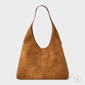 Universal Thread suede tote bag